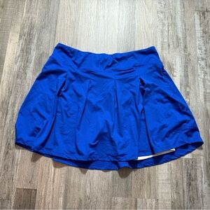 Blue Mini Athletic Skater Skorts tennis casual